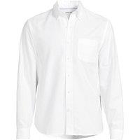 Lands' End Men's Tall Sail Rigger Oxford Shirt in White | Size: 2XL