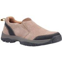 Cotswold Men's 'Boxwell' Leather Slip On Shoes in Tan | Size: 7