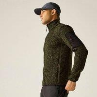 Regatta Men's Newhill Insulating Stretch Full Zip Fleece in Green | Size: XL