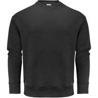 James Harvest Men's Hopedale Crew Neck Sweatshirt in Black | Size: 2XL