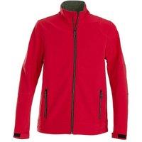 Printer Men's Trial Soft Shell Jacket in Red | Size: XL