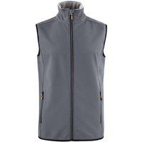Printer Men's Trial Softshell Body Warmer in Dark Grey | Size: Large