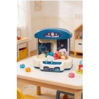 Living and Home Blue Grabbing Clip Doll Claw Machine