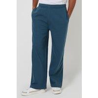 Threadbare Men's Wide Leg Joggers in Blue | Size: Large