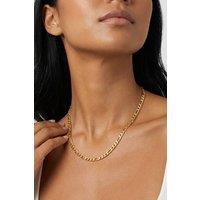 MUCHV Gold Women's Figaro Chain Necklace