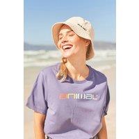 Animal Women's 'Indie' Lightweight Breathable Bucket Hat Packable Soft Cotton Sun Hat in Cream
