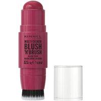 Rimmel London Women's Multi-Tasker Blush'N'Brush Stick 8g in Fushia Glam