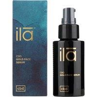 Ila Women's CBD Gold Face Serum in Yellow | Size: 50ml