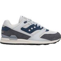 Saucony Men's Courageous Grey/Navy Trainers in Grey | Size: 7