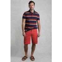 Weird Fish Men's Rigney Cargo Shorts in Orange | Size: 30