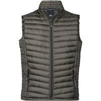 TEE JAYS Men's Zepelin Gilet in Dark Grey | Size: Medium