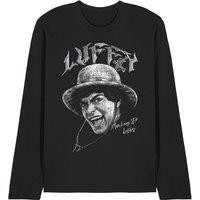 One Piece Luffy Heavy Metal Long Sleeve T-Shirt, Black | Size: 2XL