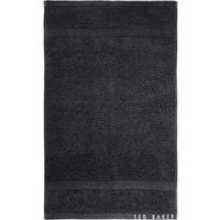 Ted Baker 'TB Plain Dye' Cotton Towel in Black | Size: Bath Sheet