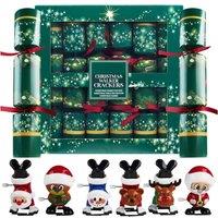 kreativekraft Christmas Crackers Pack of 6 Mini Games or Wind Up Toys | Size: 6 Pack