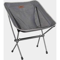 Alpkit Vagabond chair packs down small & easily fits into packed car boots in Grey