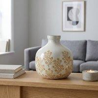 Garden Greatness Relica Rustic Floral Terracotta Vase | Size: 1 Pack