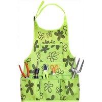Green Thumbz Oxford Cloth Gardening Apron in Green