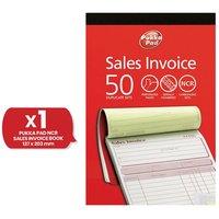 Pukka Pad, Ncr Duplicate Sales Invoice Book 137X203Mm - Single Book