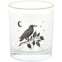 Something Different Perched Raven Glass in Black