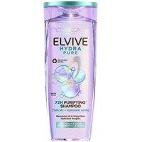 L'Oral Paris Elvive Hydra Pure Shampoo, with Hyaluronic & Salicylic Acids | Size: 250ml
