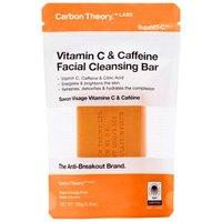 Carbon Theory Vitamin C & Caffeine Facial Cleansing Bar in Misc | Size: 100g