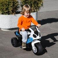 HOMCOM Electric Kids Ride on Motorcycle BMW S1000RR Battery Powered 6V in Blue