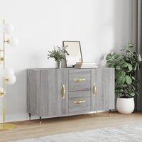 Berkfield Home Sideboard Grey Sonoma 100x36x60 cm Engineered Wood | Size: 100 x 36 x 60 cm