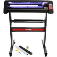 Monstershop Vinyl Cutter LED 720mm, Signcut Pro & Weeding Kit Bundle in Black