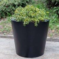 Primrose Classic Polystone Planter in Black 97cm
