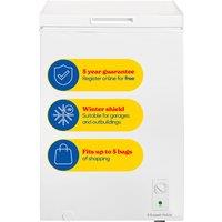 Russell Hobbs Chest Freezer 99L Suitable for Garages, Outbuildings RH99CF0E1 in White