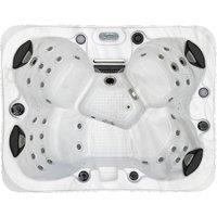 British Hot Tubs Grayling 3-4 Person Hot Tub in White | Size: 180 cm