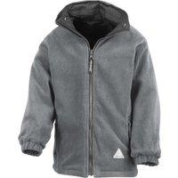 Result Reversible Storm Stuff Anti Pilling Fleece Waterproof Jacket in Black | Size: 2-3 Years