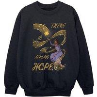 Wish Girl's There Is Always Hope Sweatshirt in Black | Size: 7-8 Years