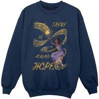 Wish Girl's There Is Always Hope Sweatshirt in Navy | Size: 12-13 Years