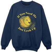 Wish Boy's If You Need Me Just Look Up Sweatshirt in Navy | Size: 9 Years