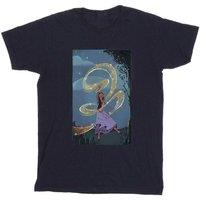 Wish Boy's Sparkle Cotton T-Shirt in Navy | Size: 9 Years