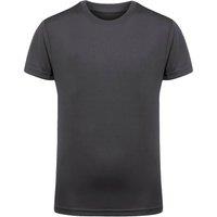 TriDri Performance Polyester T-Shirt in Charcoal | Size: 3-4 Years