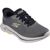 Skechers Men's GO WALK 8 Pate Trainer in Taupe | Size: 7
