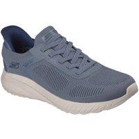 Skechers Men's BOBS Sport Squad Chaos Solid Step Shoe in Dark Blue | Size: 12