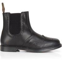 CATESBY ENGLAND Men's Boston Premium Leather Chelsea Boots in Black | Size: 10