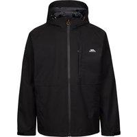 Trespass Men's Ferryhill Waterproof Jacket in Black | Size: Small