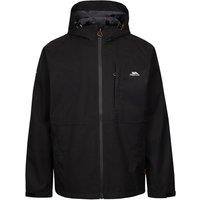 Trespass Men's Ferryhill Waterproof Jacket in Black | Size: XS