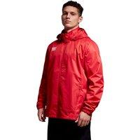 Canterbury Men's Club Vaposhield Full Zip Waterproof Jacket in Red | Size: Small