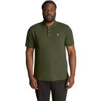 Lyle & Scott Men's Plain Plus Polo Shirt in Olive | Size: 3XL