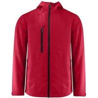 Printer Men's Hiker Jacket in Red | Size: Large