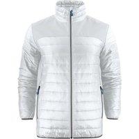Printer Men's Expedition Padded Jacket in White | Size: Small