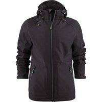 Printer Men's Karting Soft Shell Jacket in Black | Size: 4XL