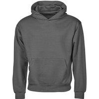 TEE JAYS Men's Urban Heavy Loose Fit Hoodie in Mid Grey | Size: Small