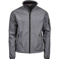 TEE JAYS Men's Performance Lightweight Soft Shell Jacket in Grey | Size: Large