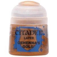 Citadel Games Workshop Colour Layer: Gehennas Gold (12ml) Paint